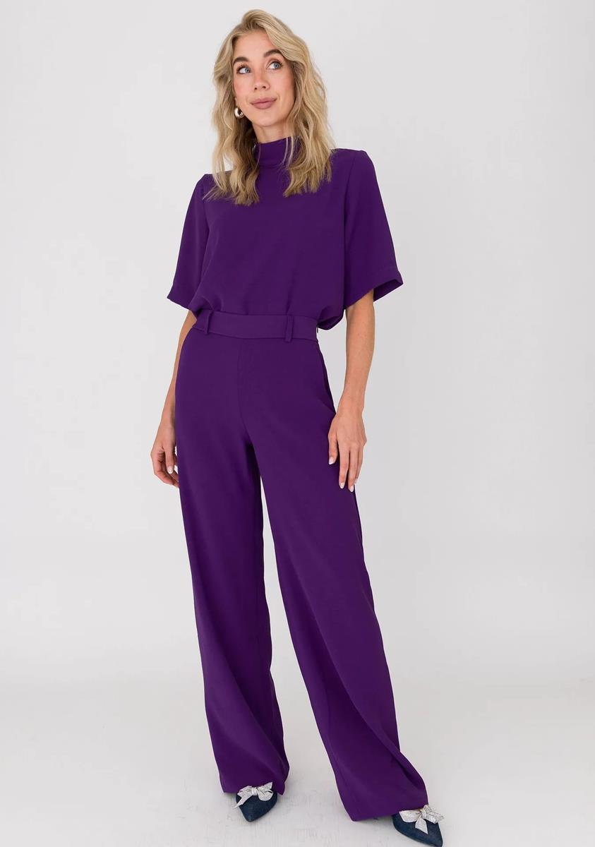 Anna Pantalon 74a02-03114A-1Y Paars 1