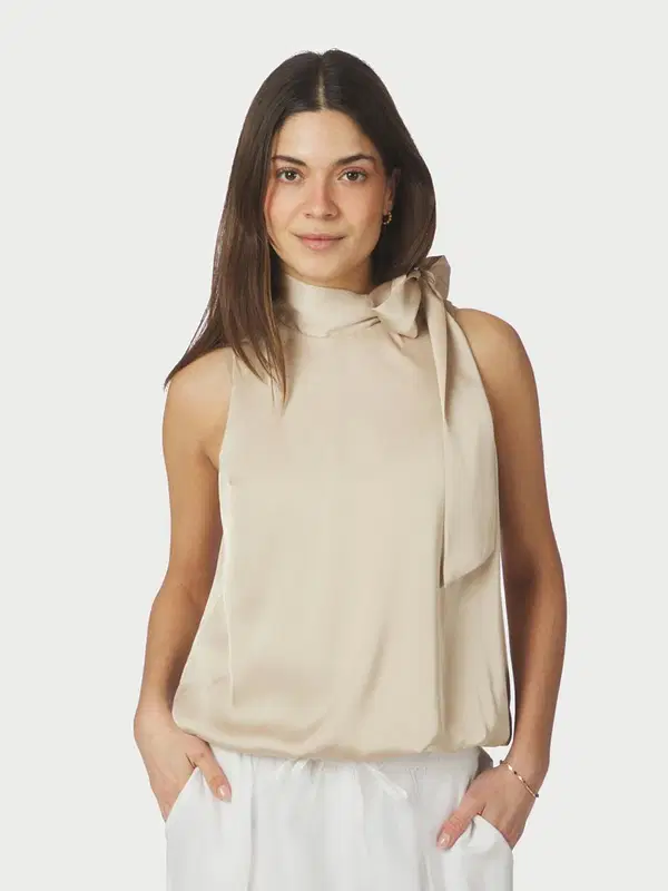 Neo Noir Blouse Veda Beige 1
