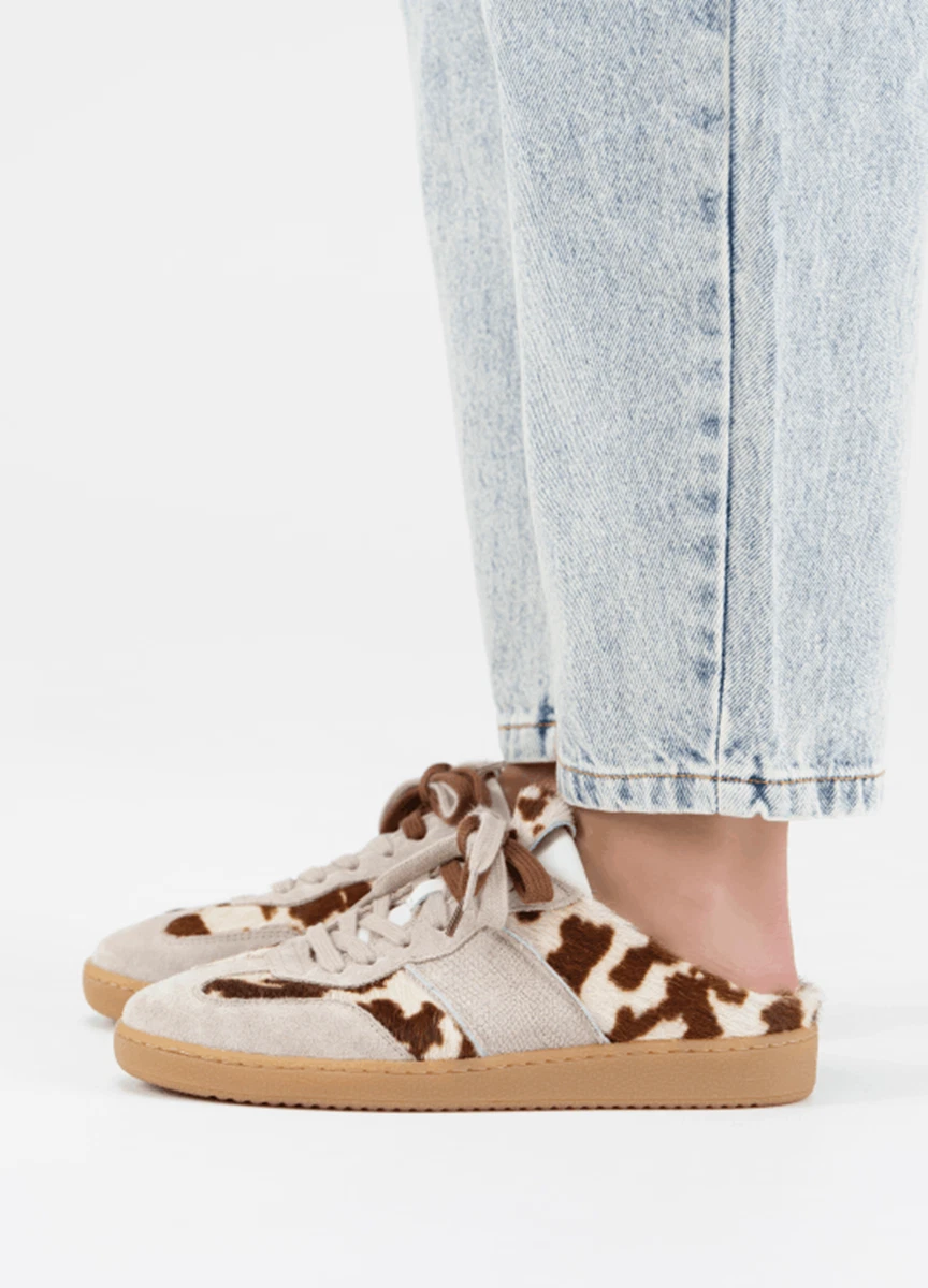 DWRS Sneakers Nome Cow Hair Beige 1
