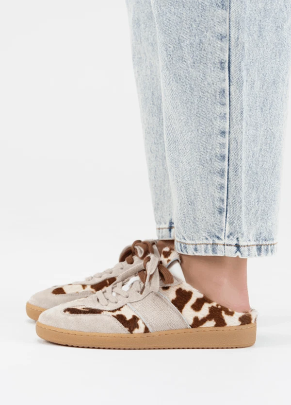 DWRS Sneakers Nome Cow Hair Beige 1