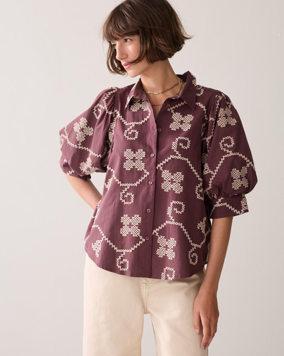 Summum Blouse 2s3500-12446 Paars 4