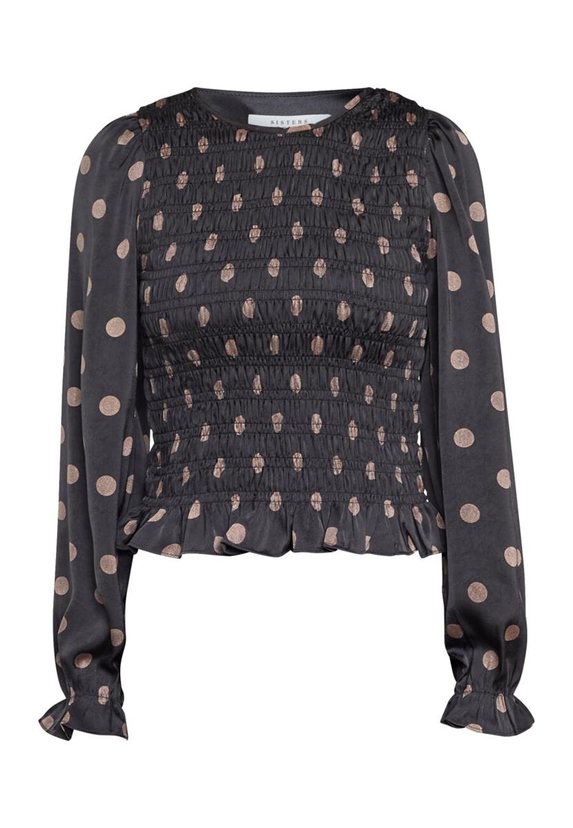 Sisters Point Blouse Nix-Ls13 Zwart 2