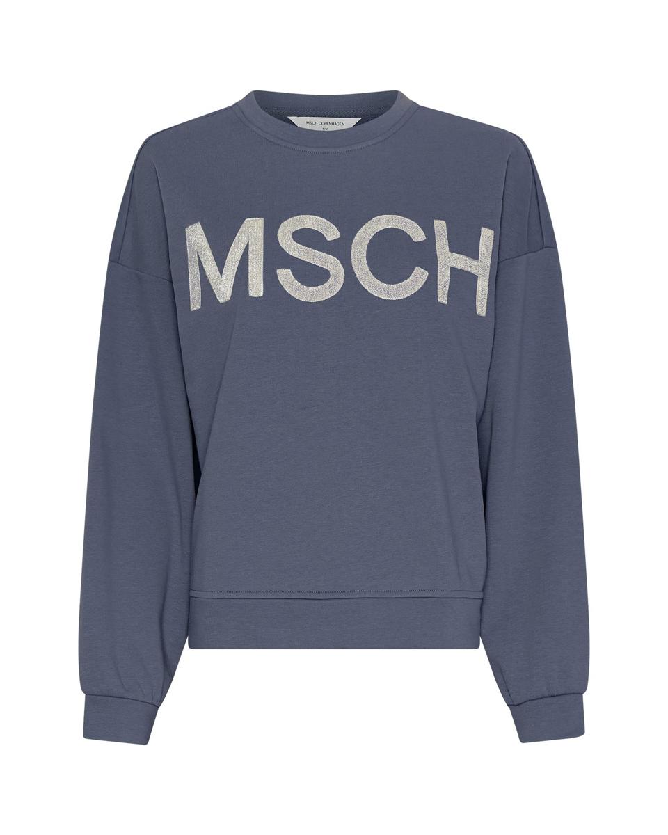 Msch Copenhagen  Sweater Mela Blauw 2