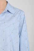 NUKUS Blouse NKF02144 Blauw 3
