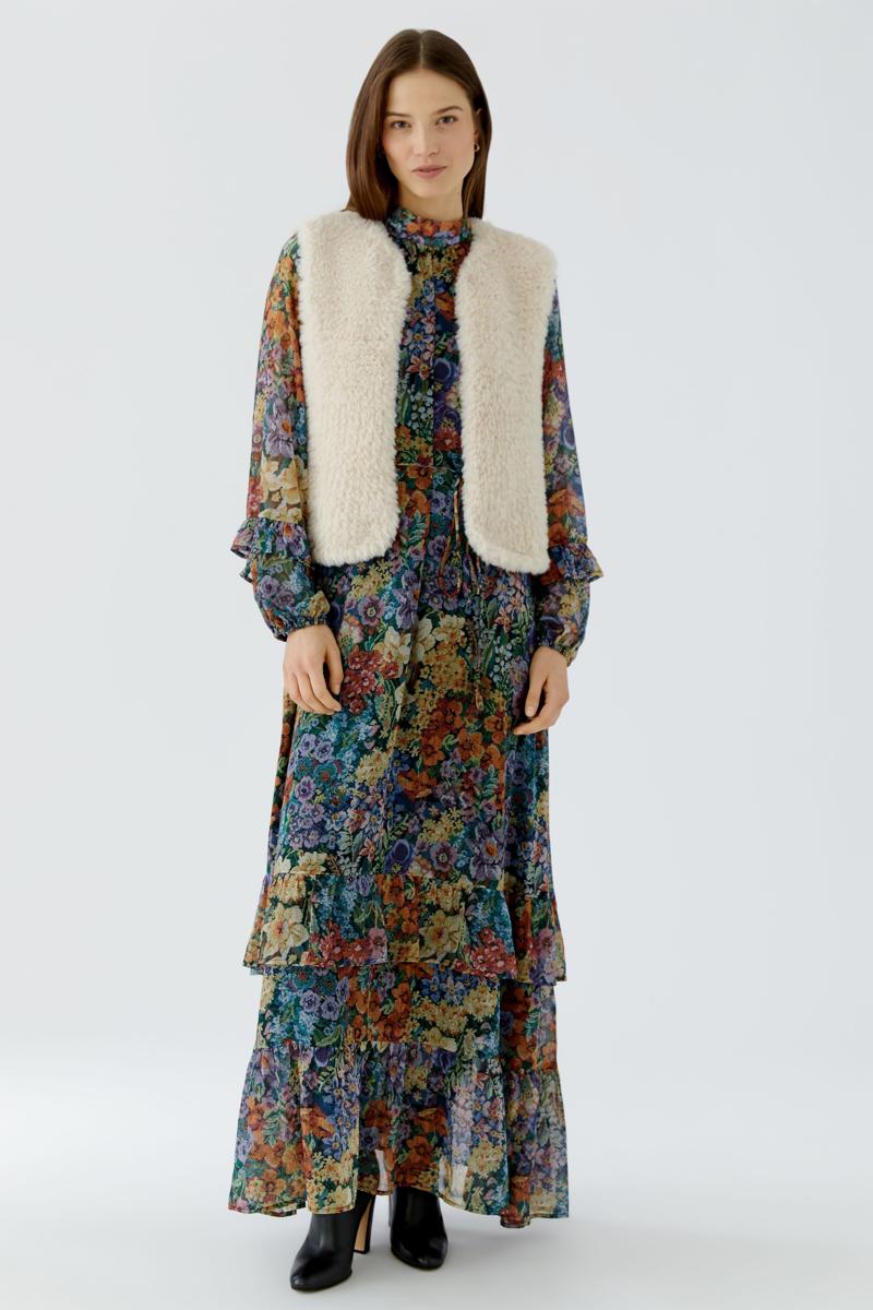 Oui Gilet 0098077 Off-White 2