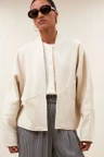 By-Bar Blazer Flora Off-White 1