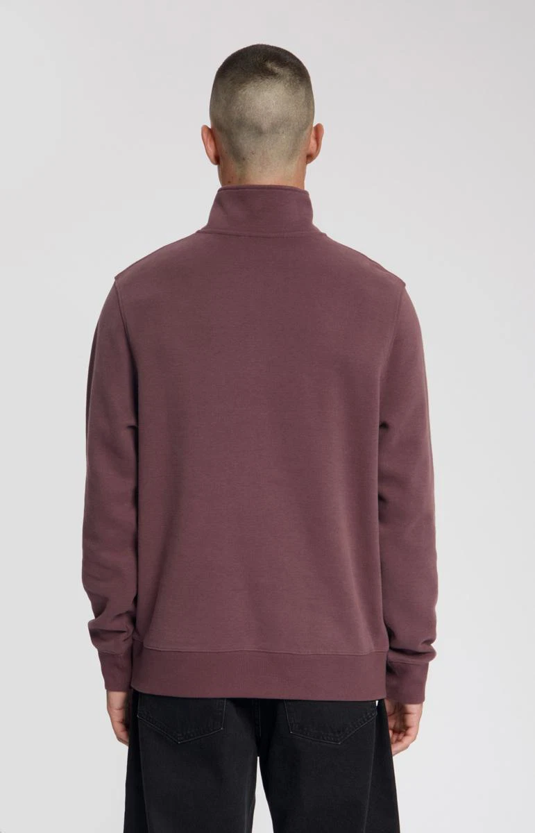 Law of the Sea Sweater Mind Soft Half Zip Paars 3