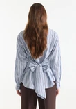 Jansen Amsterdam Blouse LIVIA W26 Blauw 5