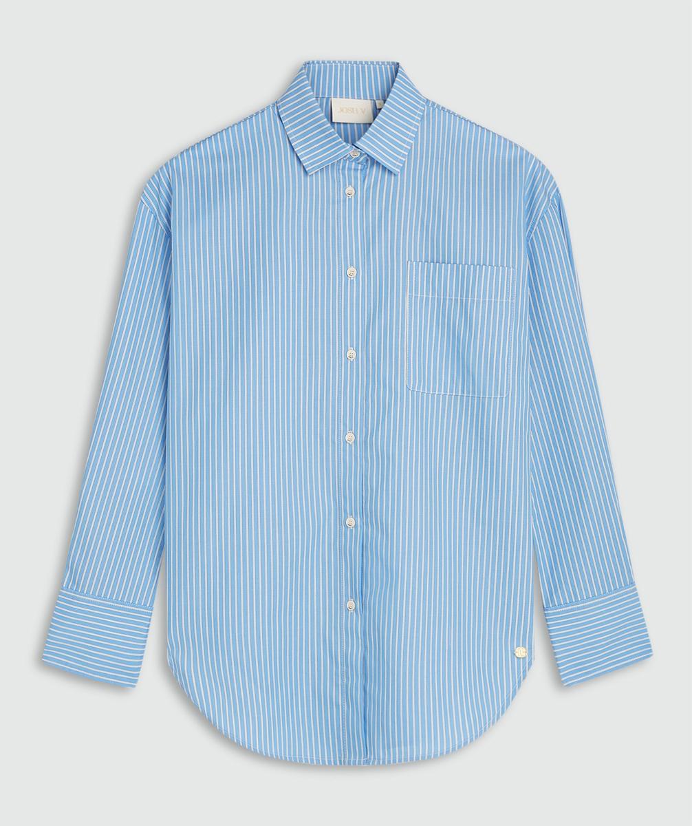 Josh V Blouse JV-2608-0108 Blauw 2