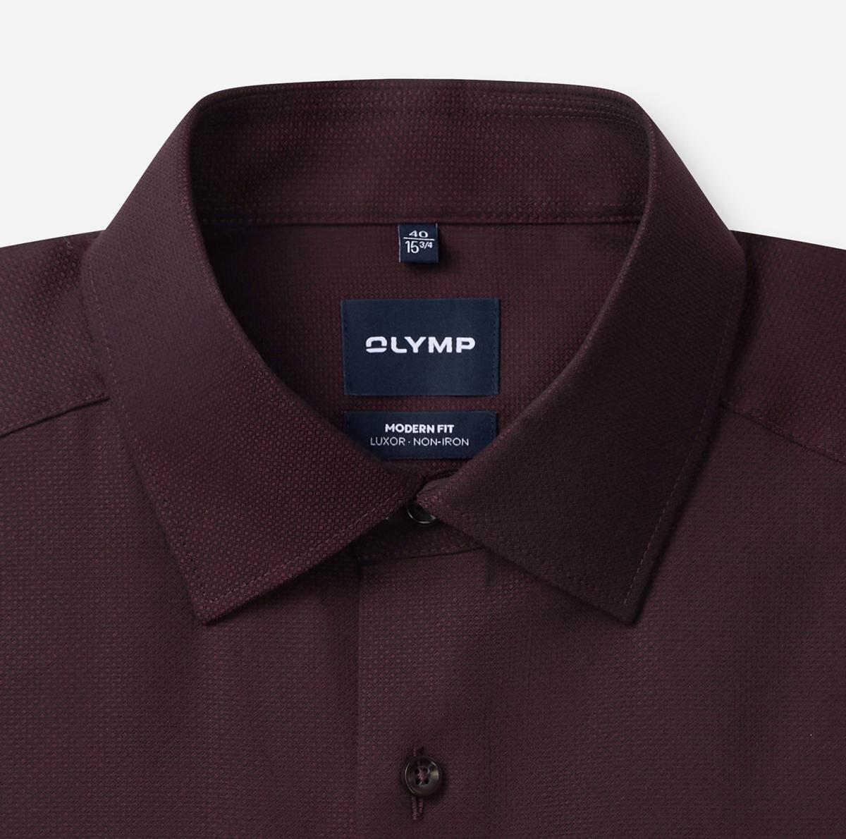Olymp Overhemd 130424 Rood 6