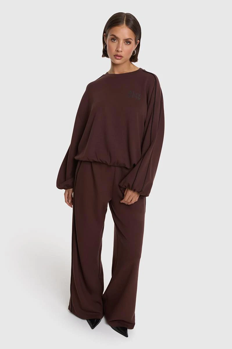 Alix The Label Pantalon 2608160938 Bruin 1