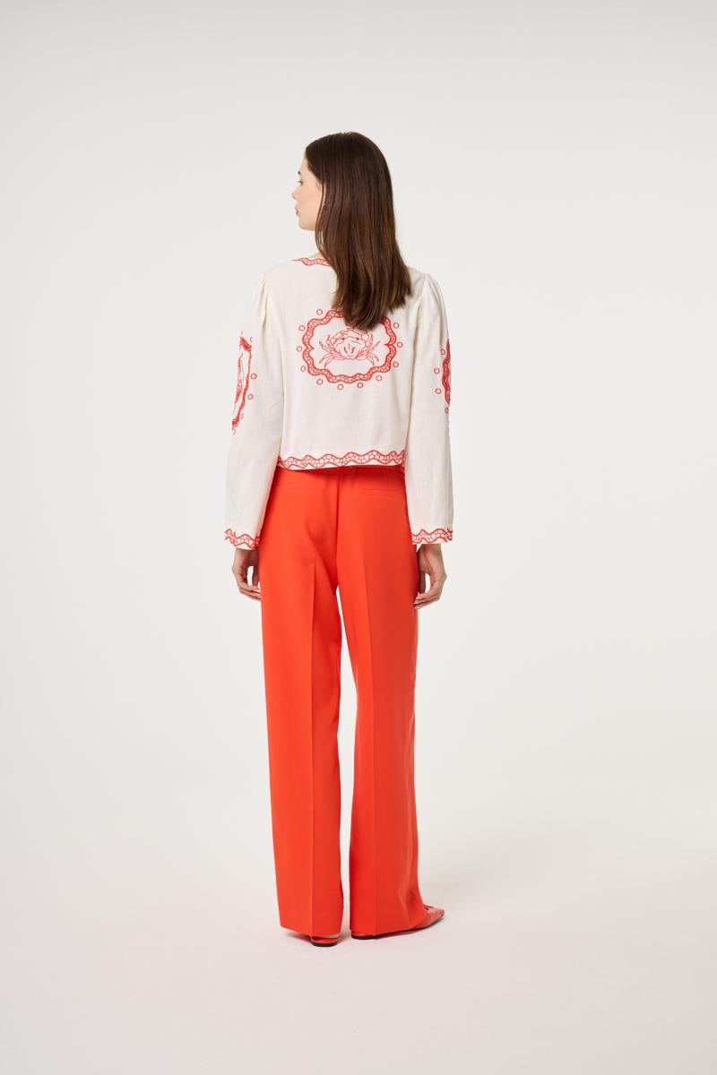 Fabienne Chapot Blouse Serviette Off-White 3