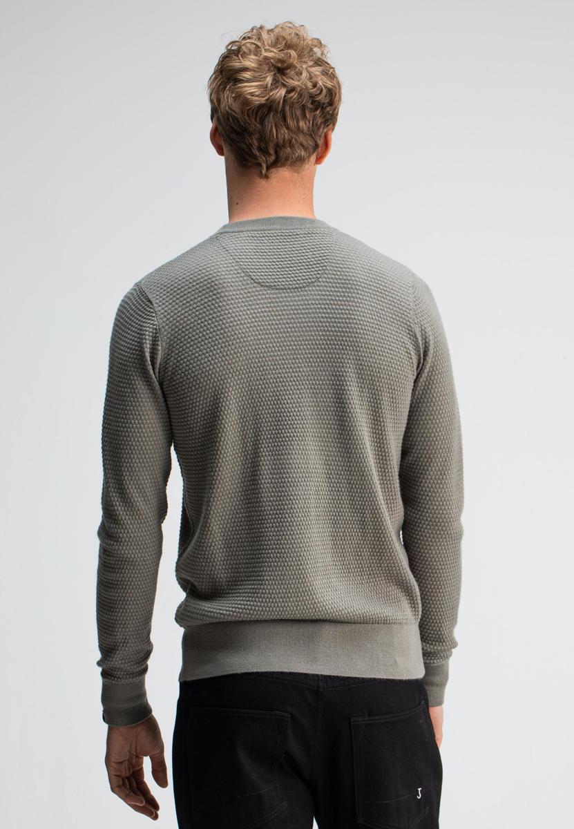 Butcher of Blue Trui M2526002 Groen 3