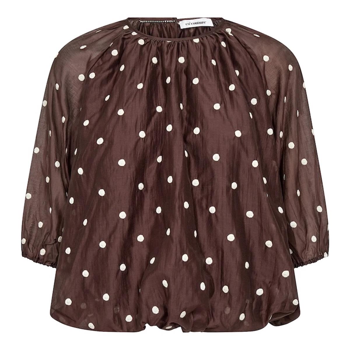 Co'Couture Blouse Dita Bruin 1