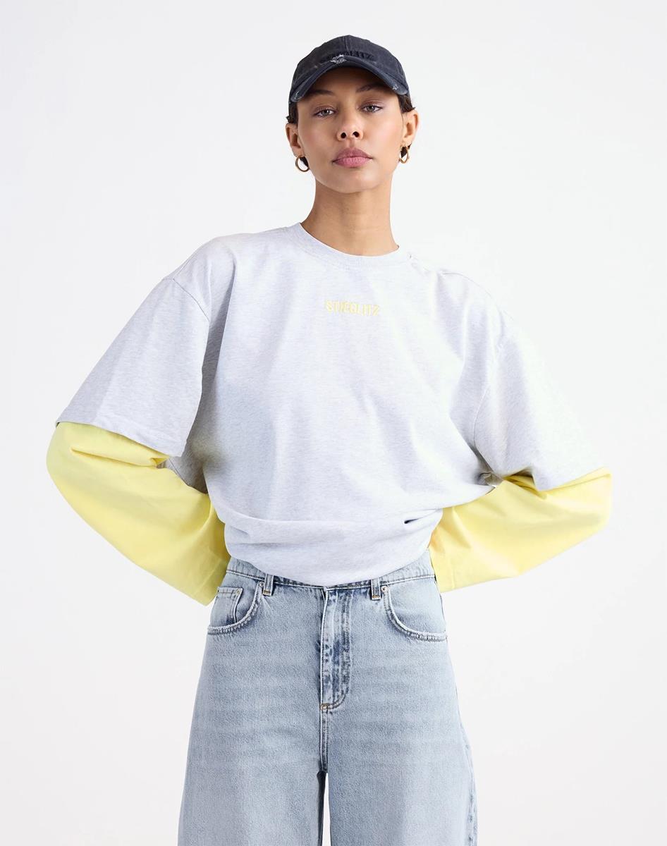 Stieglitz Longsleeve Stan Skate Geel 1