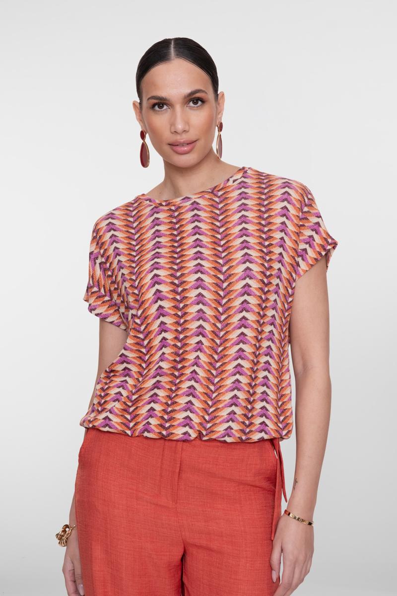 Geisha T-Shirt 62155-20 Oranje 1