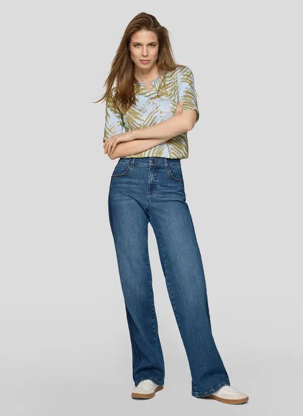 Rabe T-Shirt 56-122372 Blauw 1