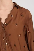 NUKUS Blouse NKF02160 Bruin 6