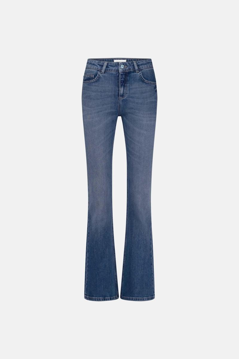 Fabienne Chapot Jeans Eva Flare Blauw 6