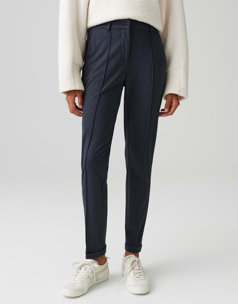 OPUS Pantalon Melina Iconic Blauw 1