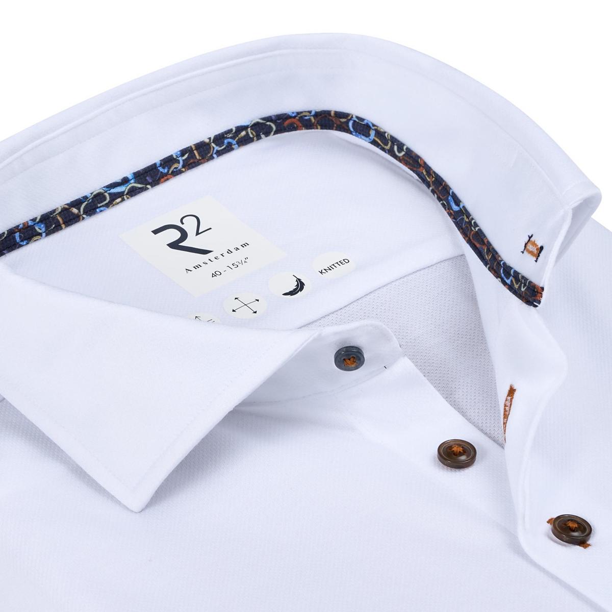 R2 Amsterdam Overhemd 130.WSP.001 Wit 2