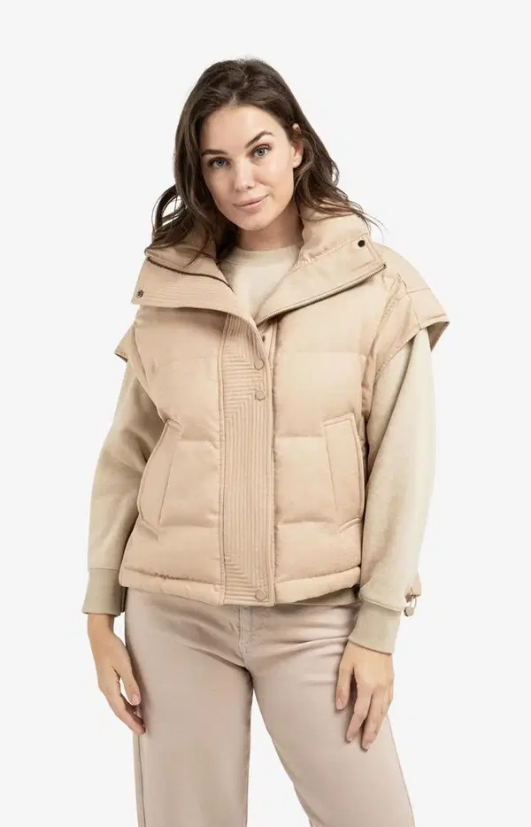 YAYA Bodywarmer 02-021006-601 Beige 1