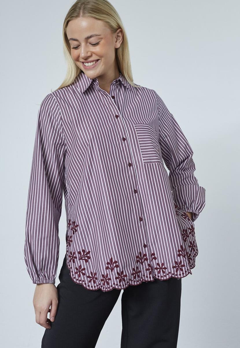 Sisters Point Blouse Istea-Sh3 Rood 1