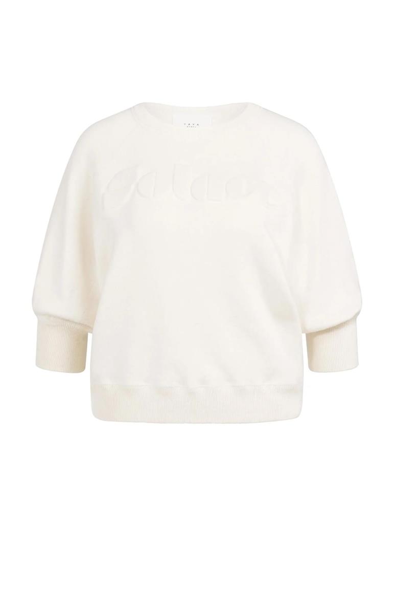 YAYA Sweater 01-000563-603 Off-White 2