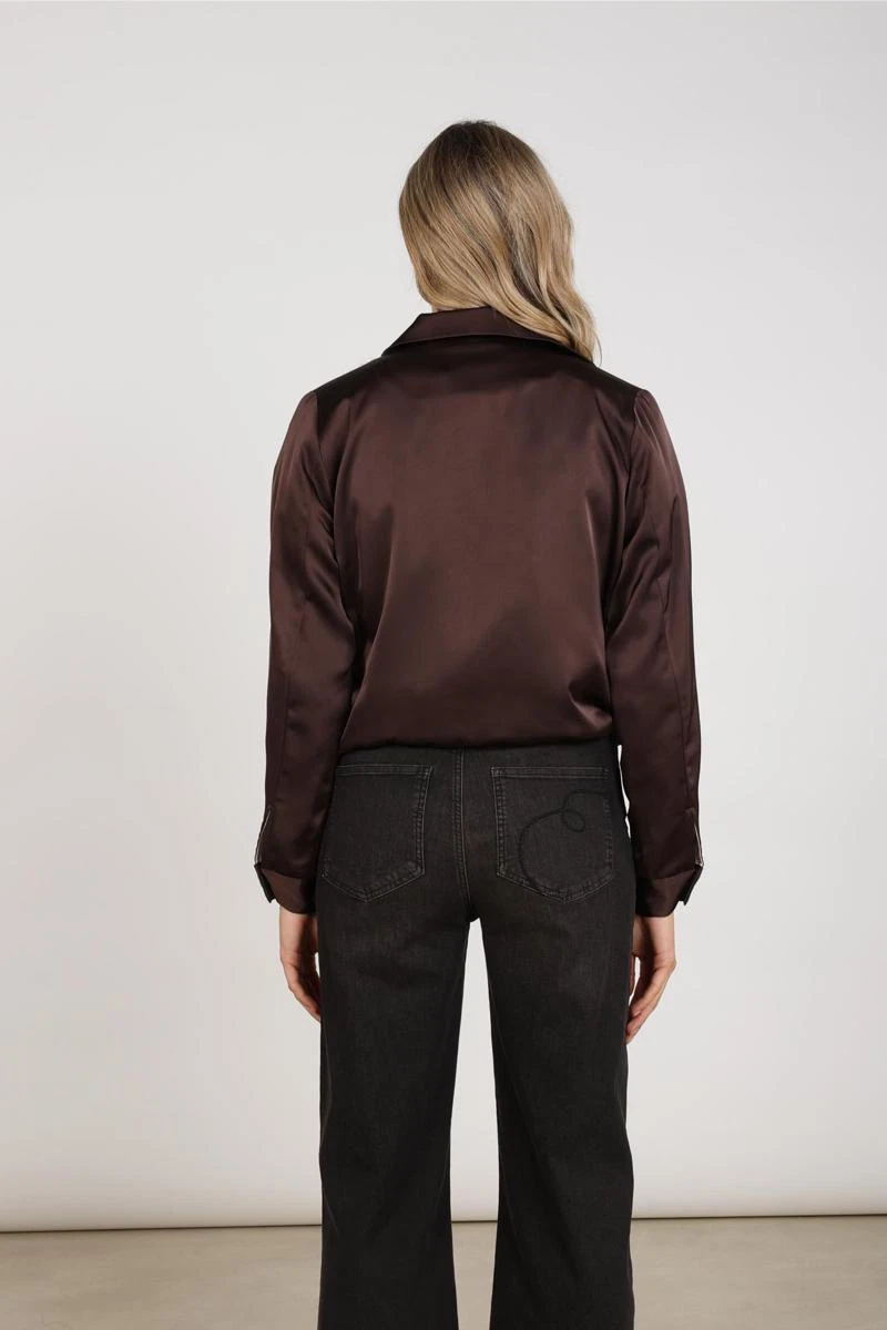 NUKUS Blazer NKF13129 Bruin 2