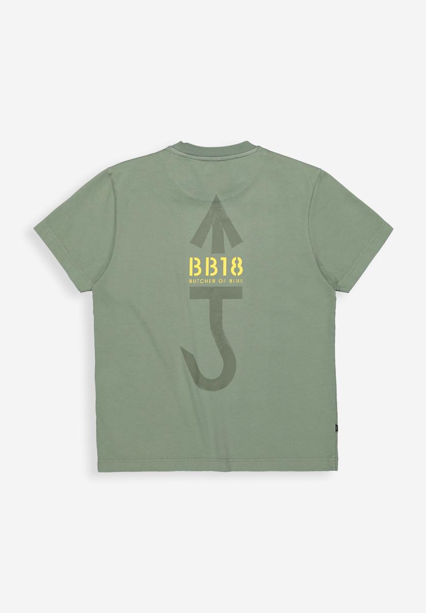 Butcher of Blue T-Shirt M2613048 Groen 2