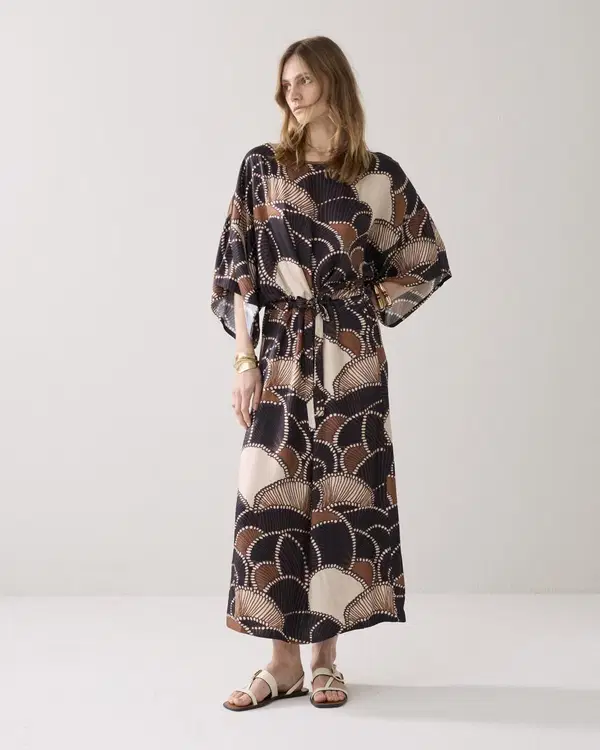 Summum Jurk 5s1642-12387 Bruin 1