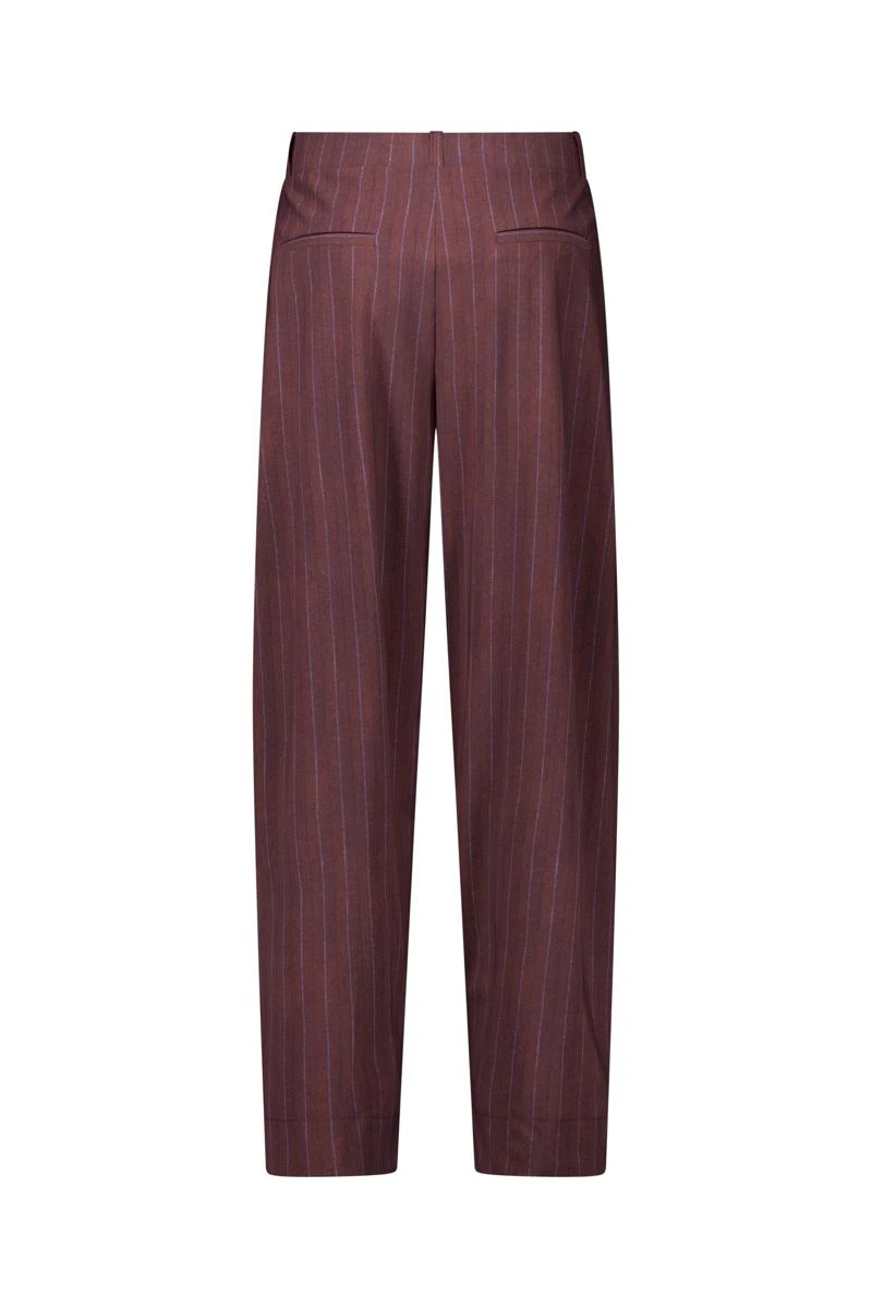 Studio Anneloes Pantalon Marlise stripe tr Bruin 2