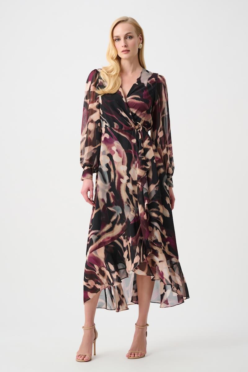 Joseph Ribkoff Jurk 263739 Zwart 1