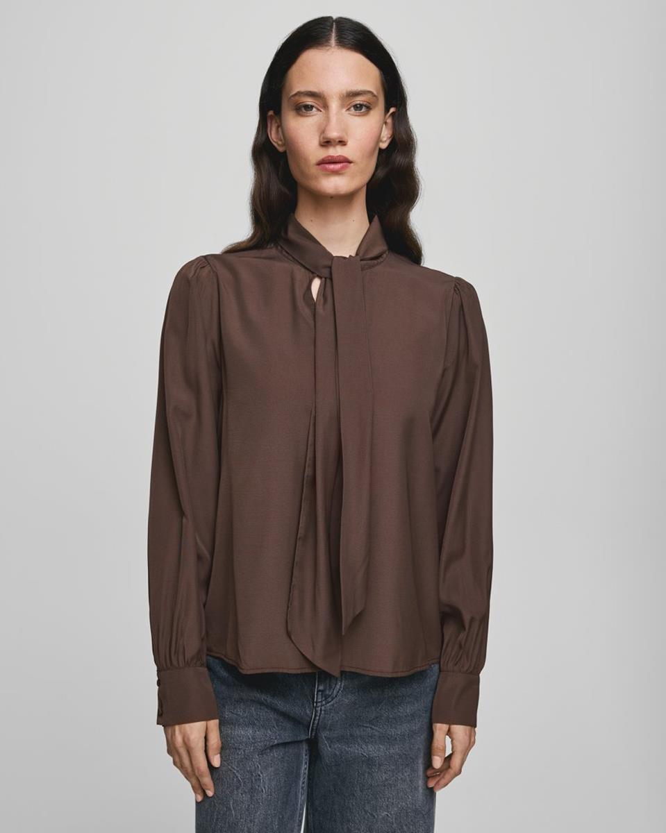 Msch Copenhagen  Blouse Juliana Bruin 1