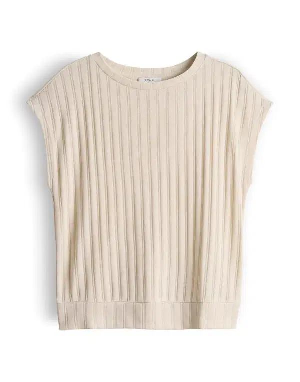 OPUS T-Shirt 10552814100106 Beige 1