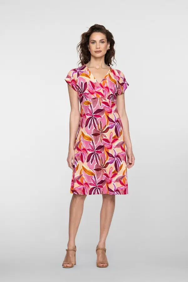 Geisha Jurk 67154-60 JUNE Roze 1