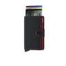 Secrid Miniwallet Matte Black Red Zwart 3