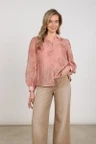 NUKUS Blouse Antonelle Roze 1