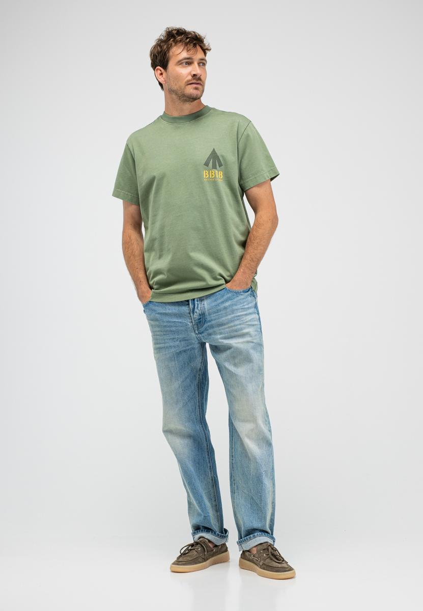 Butcher of Blue T-Shirt M2613048 Groen 4