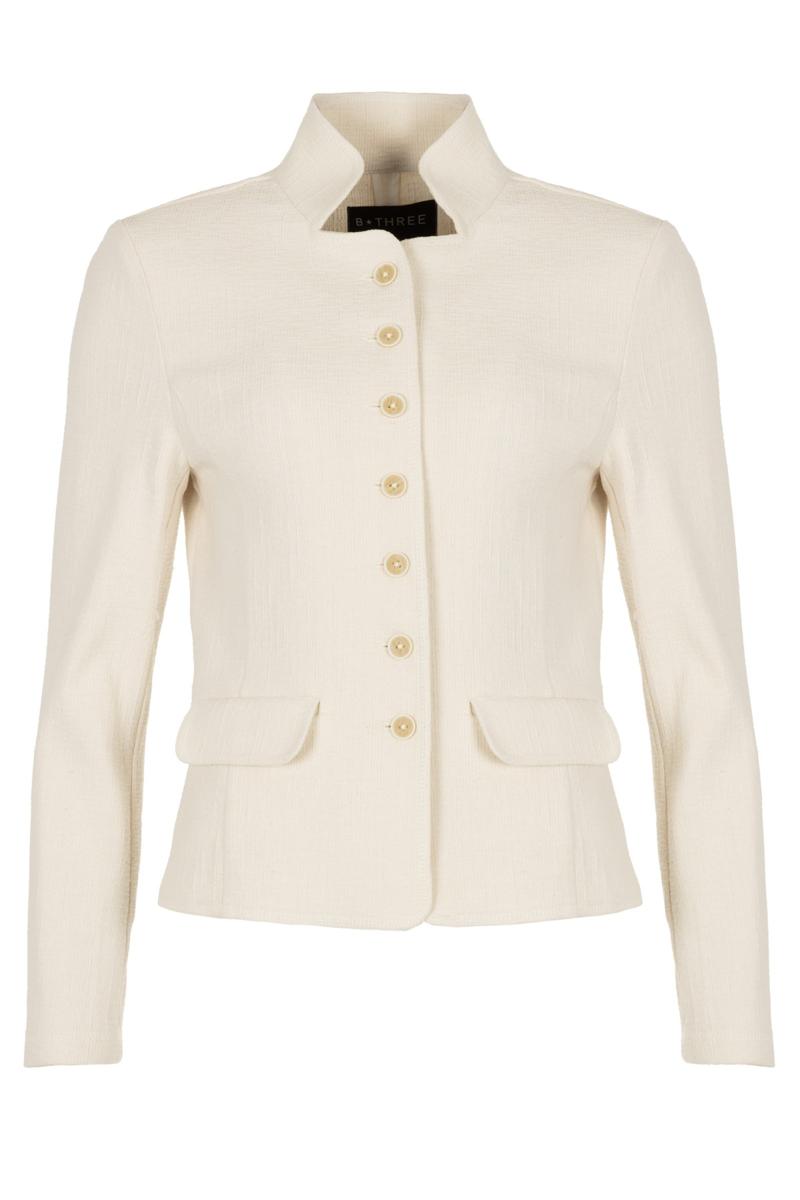 B-Three Blazer 260082_JADORE Wit 2