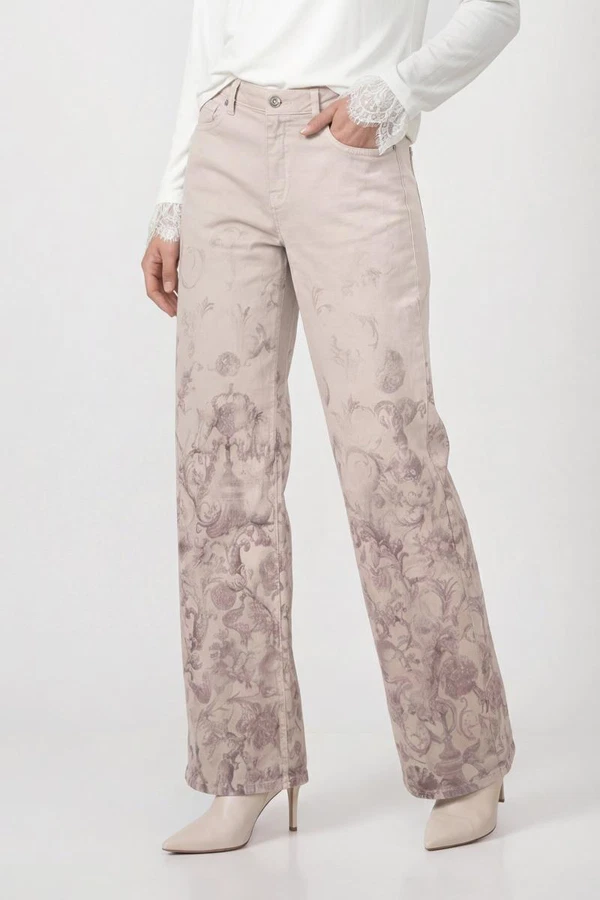 Monari Jeans 810078 Taupe 1