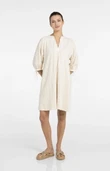 YAYA Jurk 01-609219-605 Off-White 1