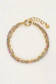 My Jewellery Armband MJ12213 Goud 1