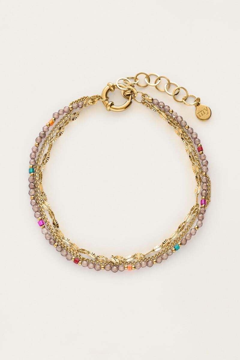 My Jewellery Armband MJ12213 Goud 1