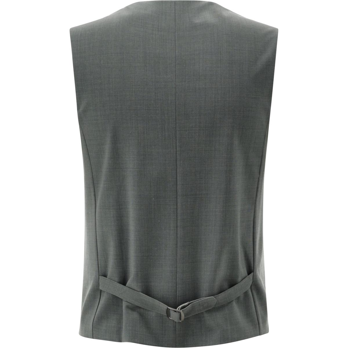 Carl Gross Gilet Warren Grijs 2