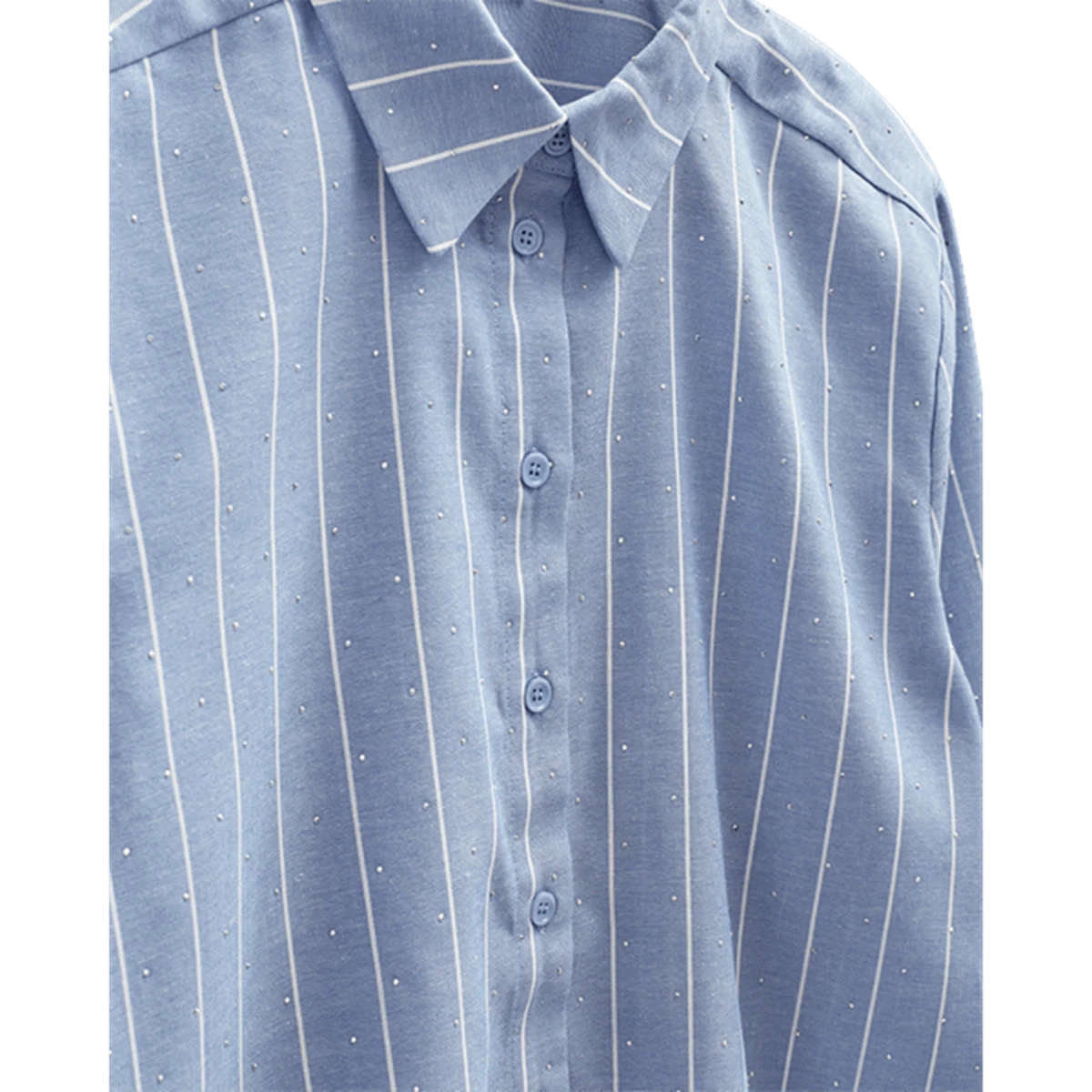 Freequent Blouse Solly Blauw 4