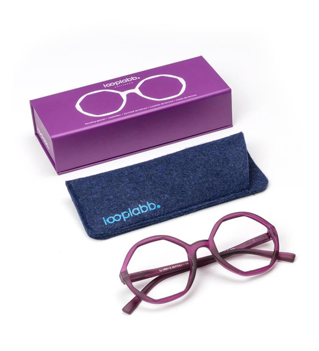 Looplabb Bril LOLITA Paars 2