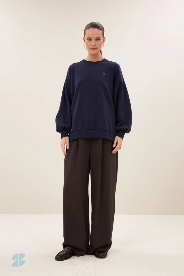 By-Bar Sweater Lilli Blauw 1