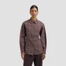 OLAF Blouse Checked Bruin 1