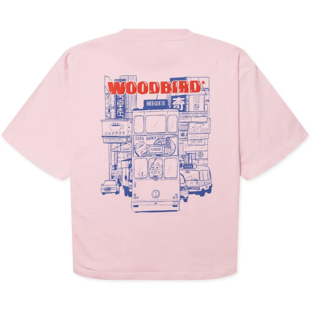 WOODBIRD T-Shirt Juno Roze 3